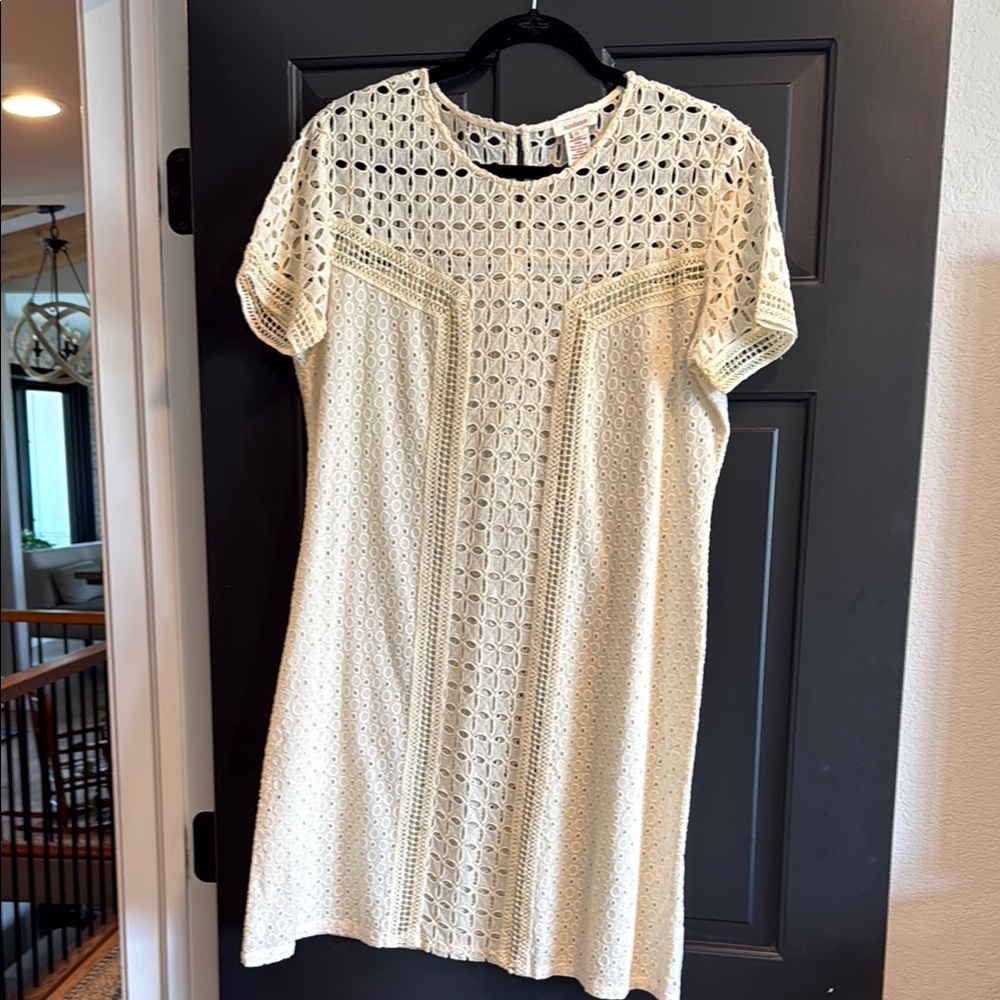 Sundance Cream Crochet Coverup